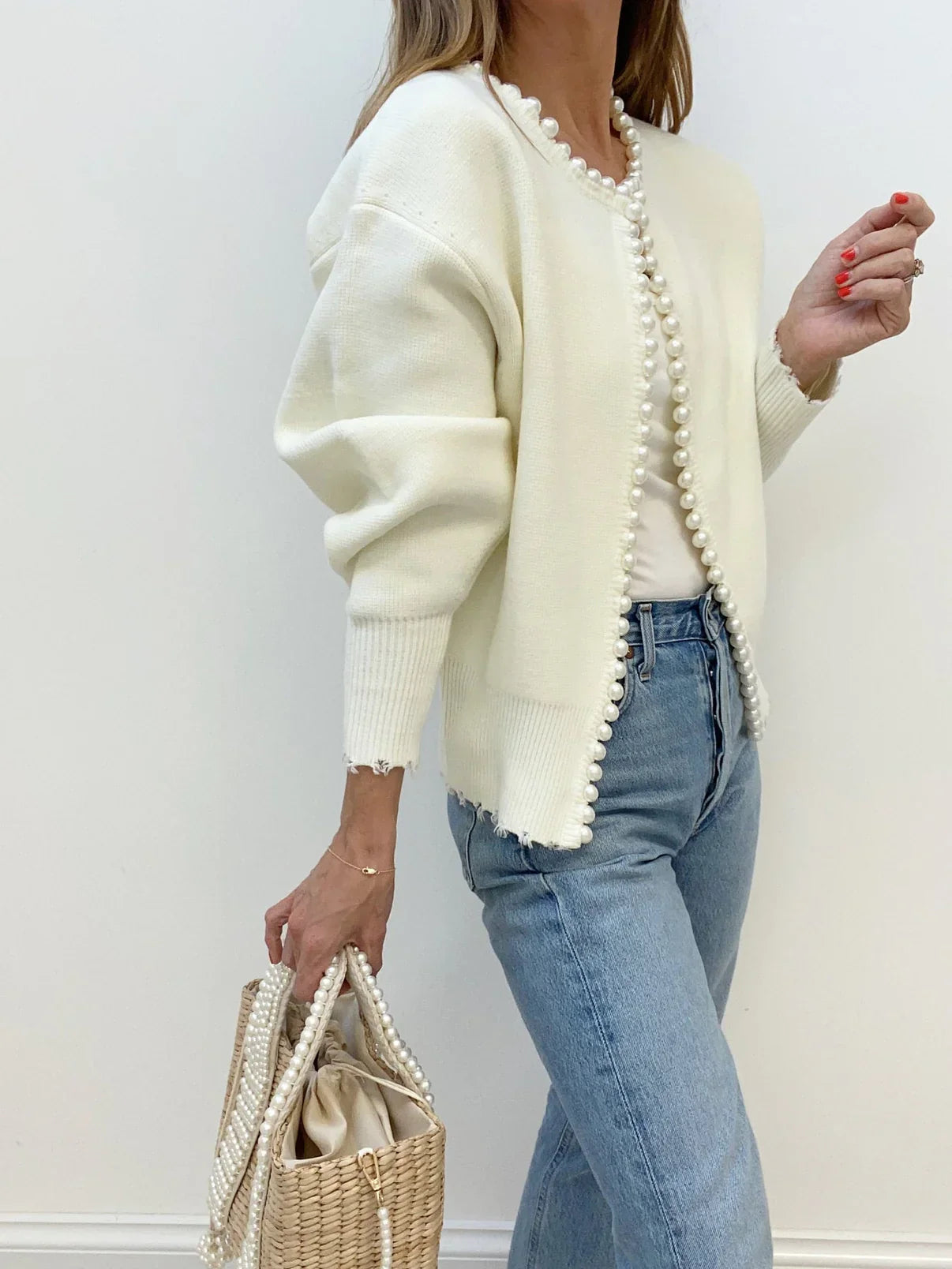 Dax Pearl Cardigan