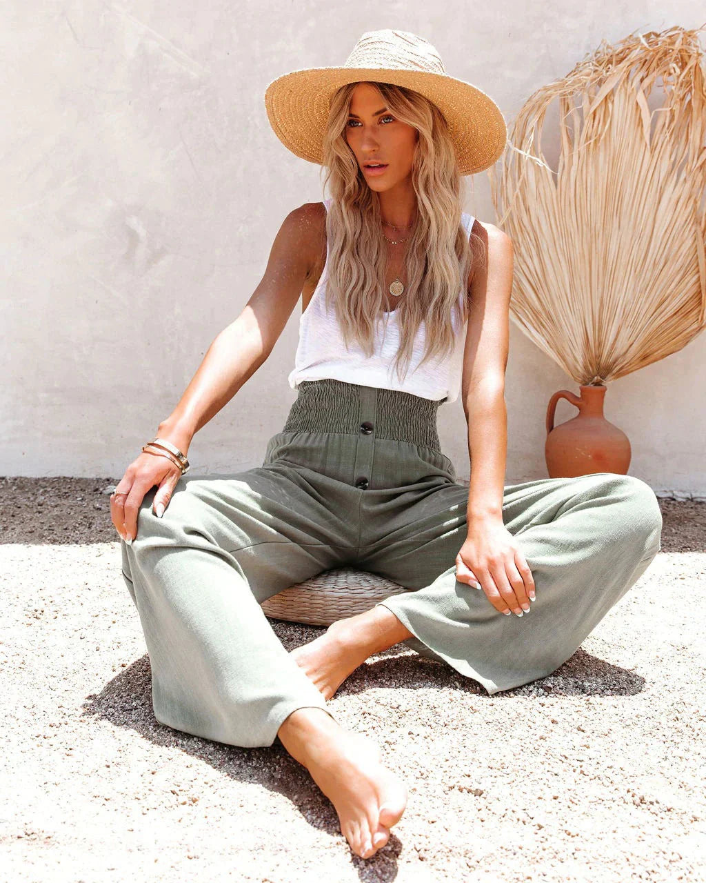 Querson Linen Pants