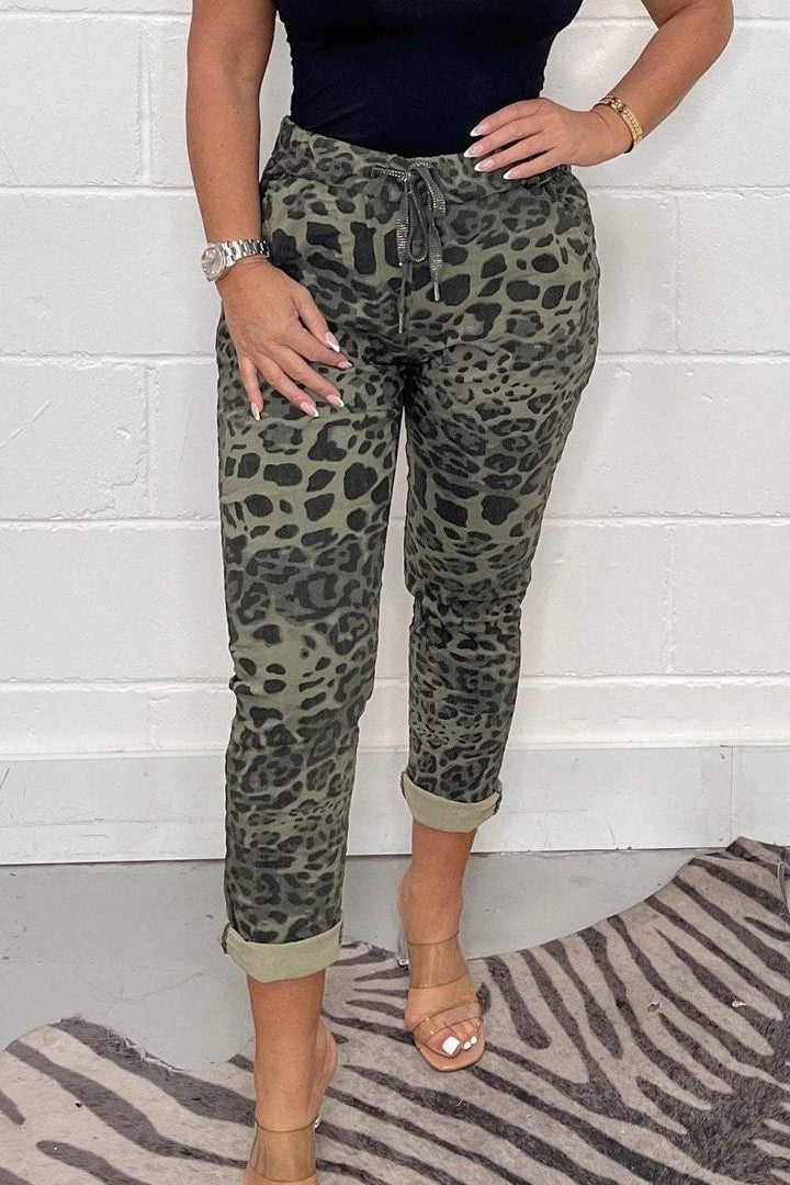Quinlan Camouflage Jogger Pants