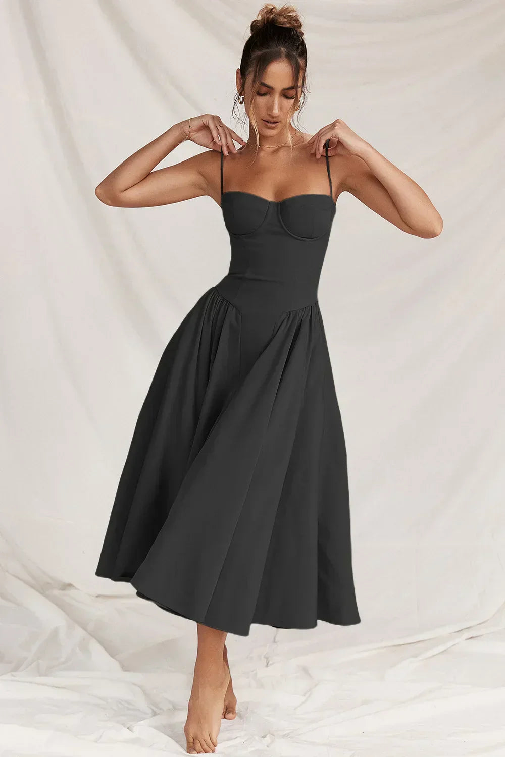 Yosta Midi Sundress Corset Fit