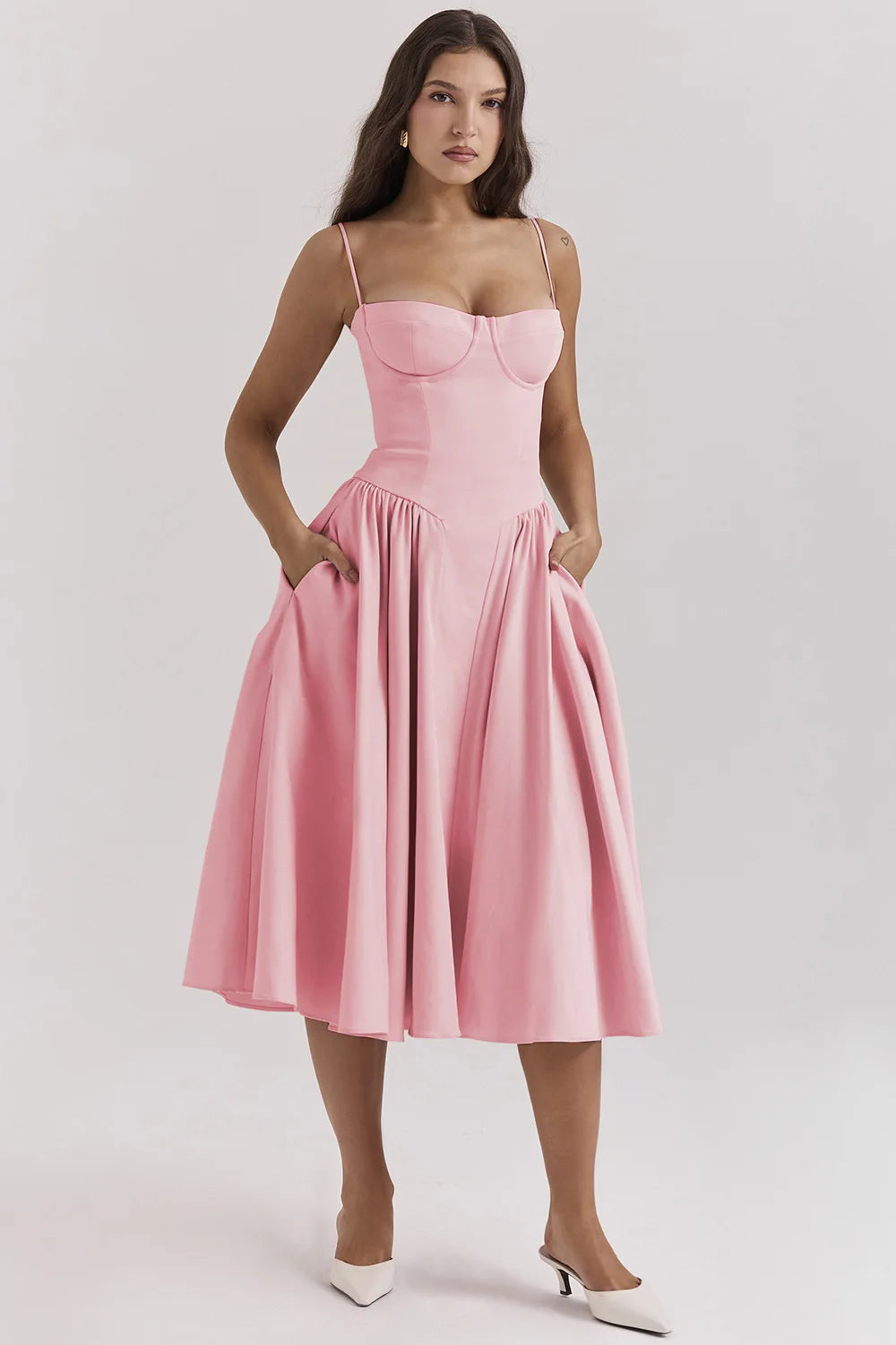 Yosta Midi Sundress Corset Fit