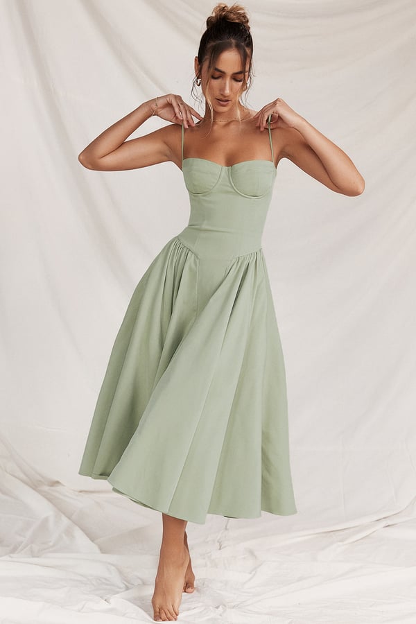 Yosta Midi Sundress Corset Fit