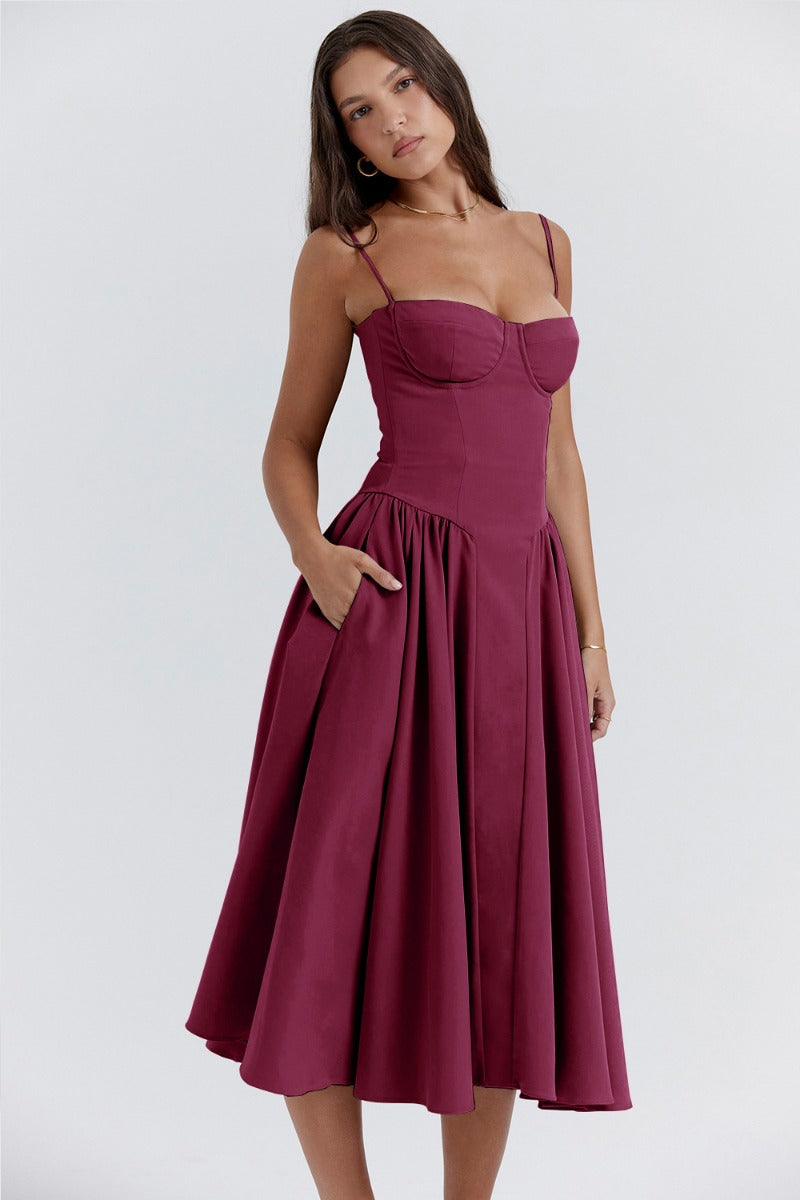 Yosta Midi Sundress Corset Fit