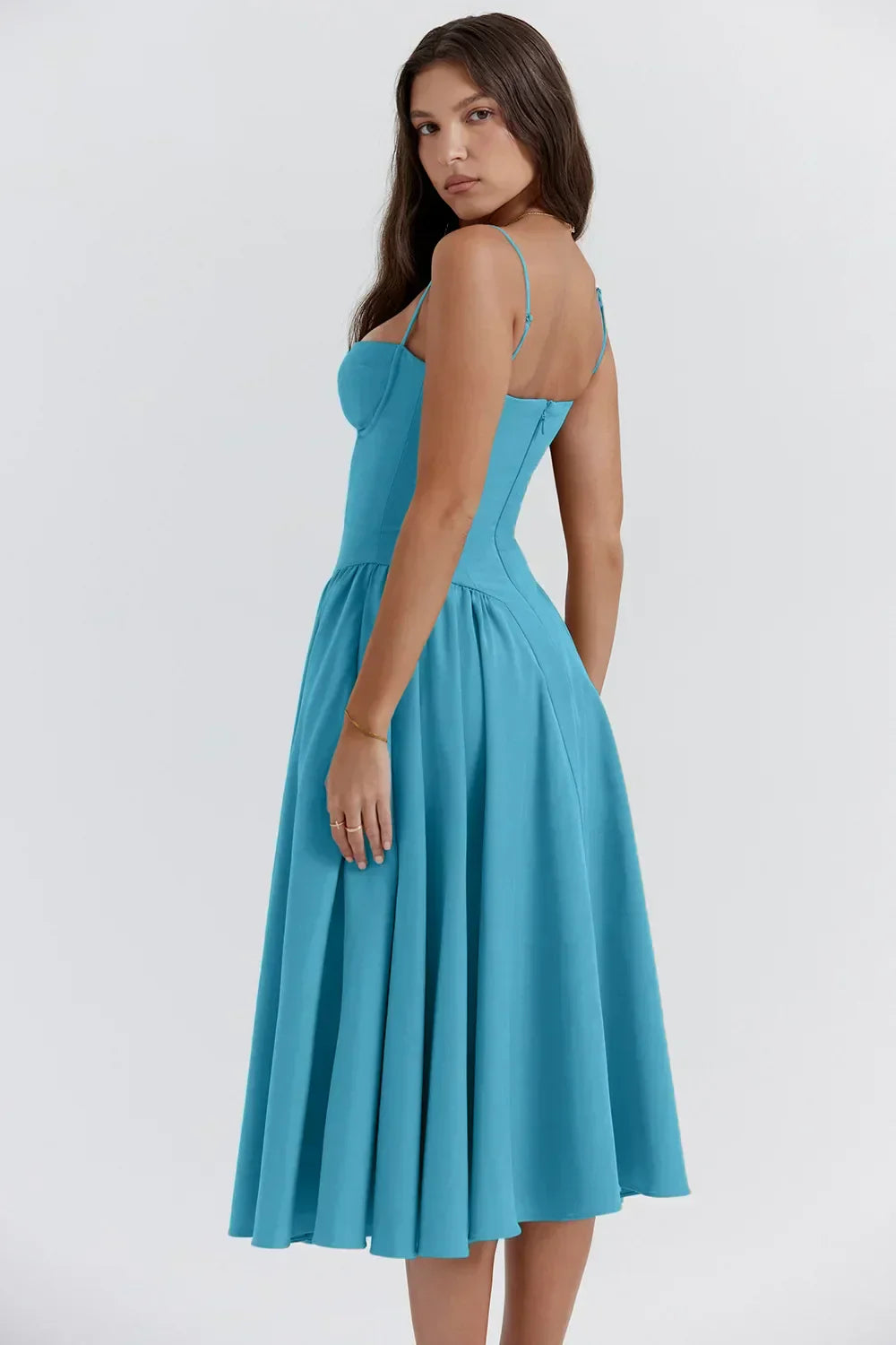 Yosta Midi Sundress Corset Fit
