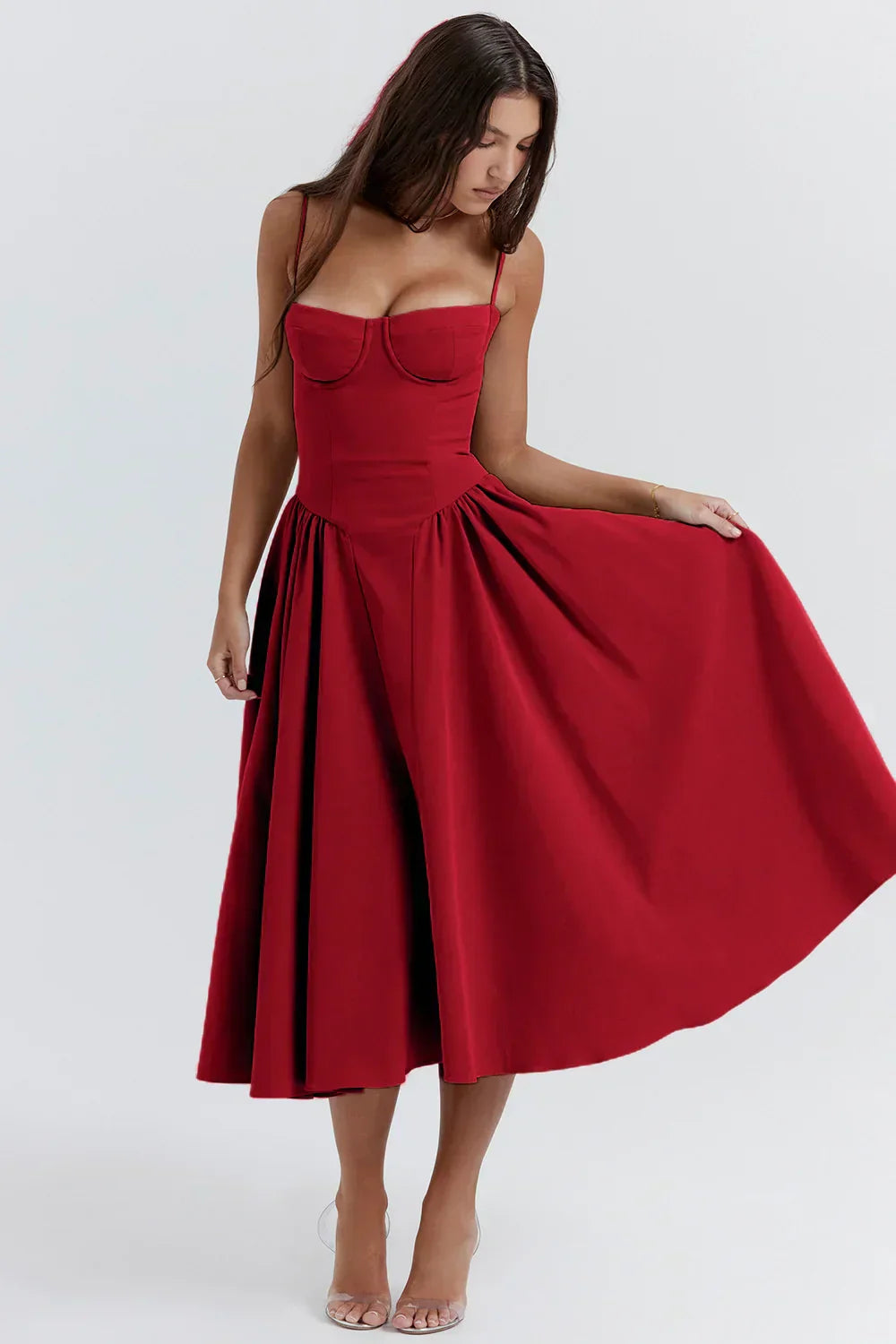 Yosta Midi Sundress Corset Fit