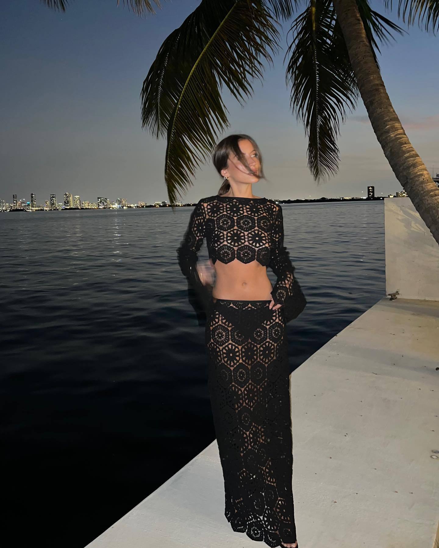 Elara | Wrap Long Sleeve Set