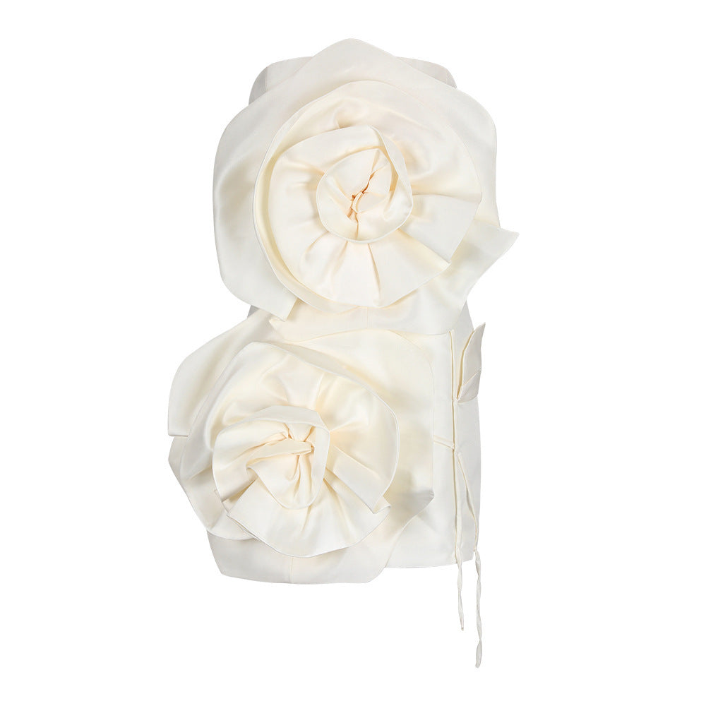 Nerina | Flower Mini Dress