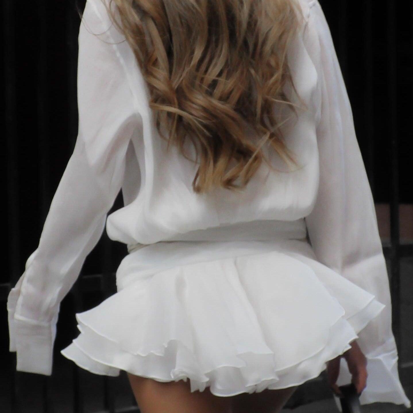 Zelie | Pleated Mini Dress