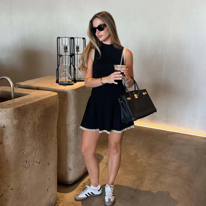 Nina | Ribbed Mini Dress