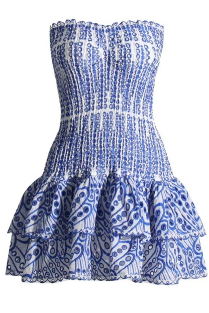 Sabine | Ruffle Short Dress