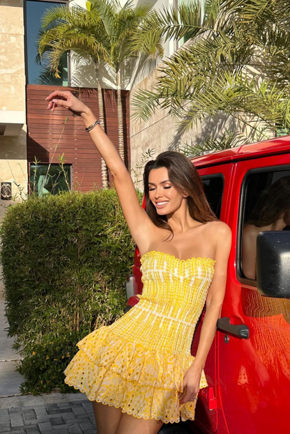 Liana | Ruffle Mini Dress