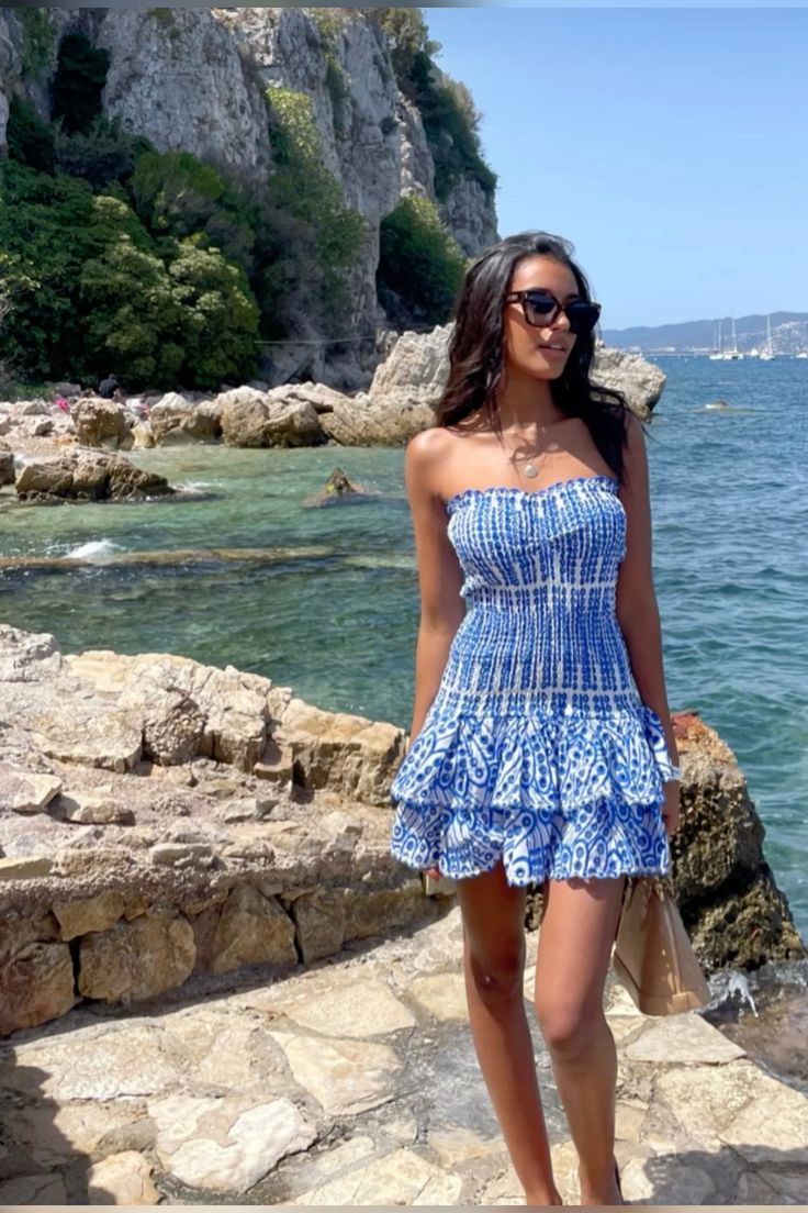 Sabine | Ruffle Short Dress