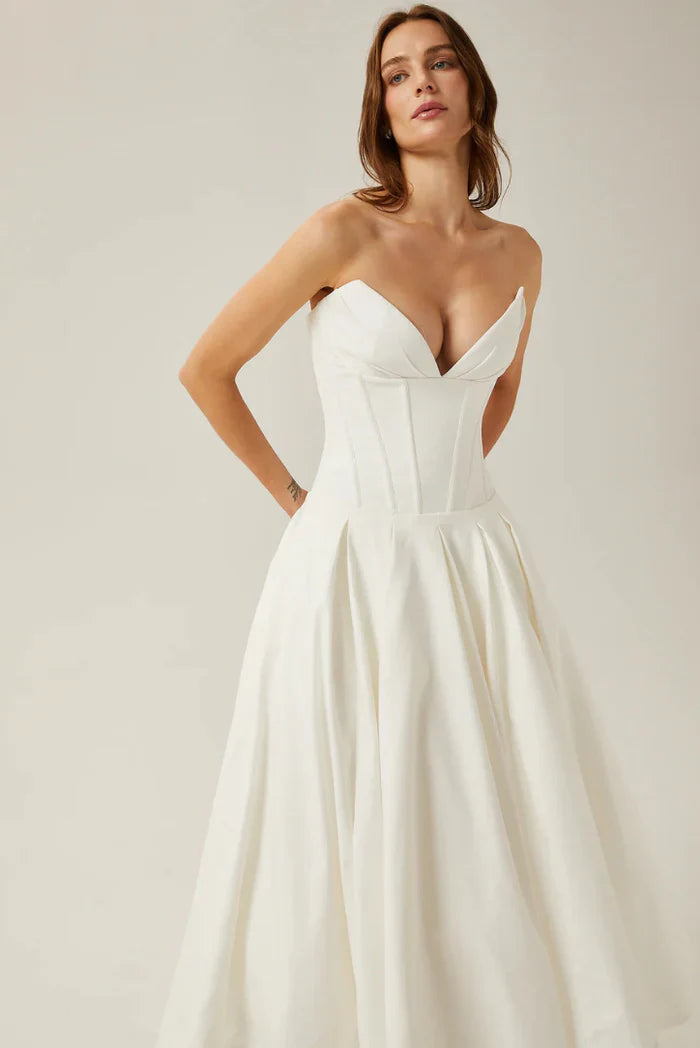 Juliette | Corset Midi Dress