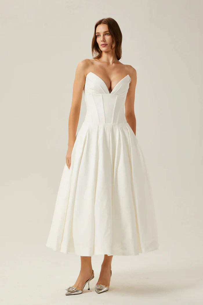 Juliette | Corset Midi Dress