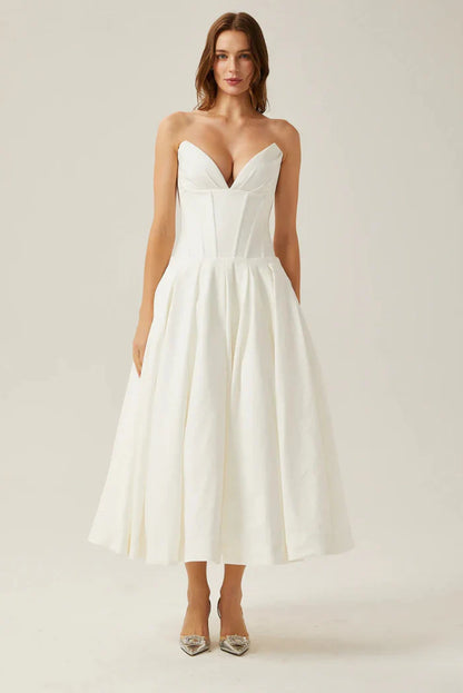 Juliette | Corset Midi Dress