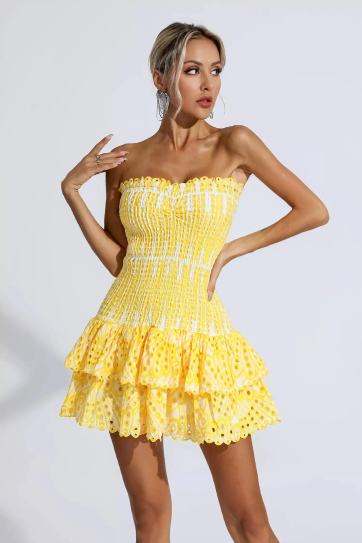 Liana | Ruffle Mini Dress