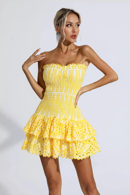 Liana | Ruffle Mini Dress