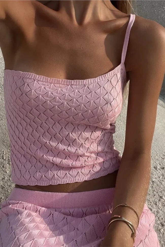 Marina | One-Strap Knit Set