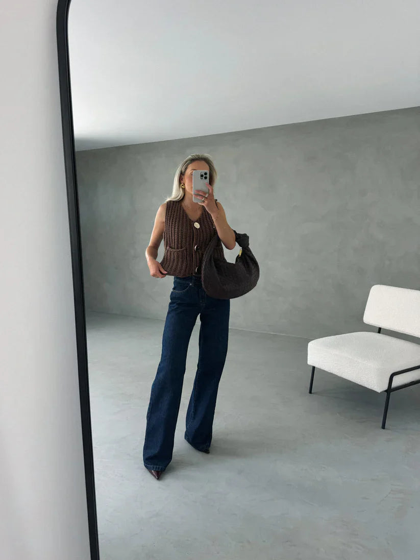 Maya | Ribbed Knit Top