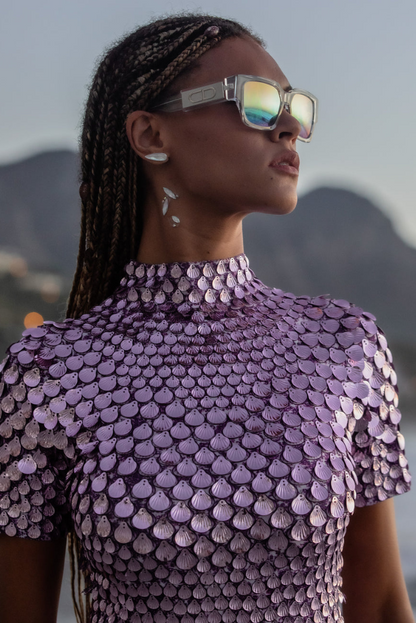 Kaia | High Neck Mini Dress
