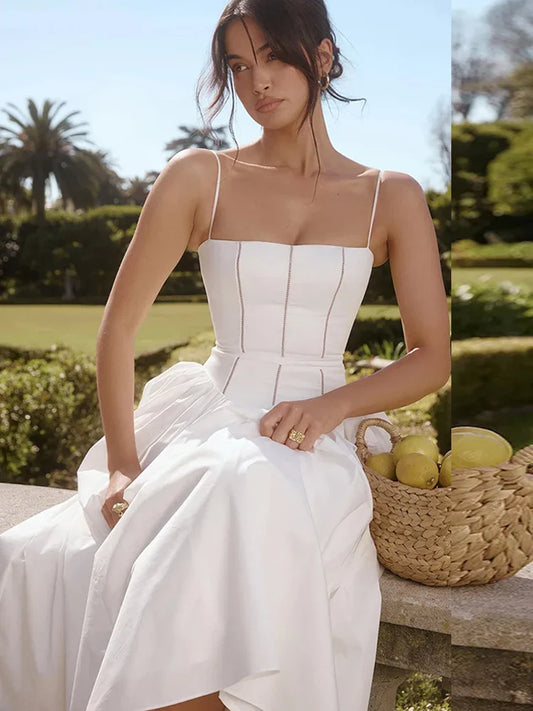 Thais Corset Maxi Dress