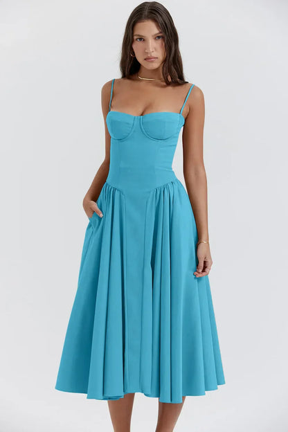 Yosta Midi Sundress Corset Fit