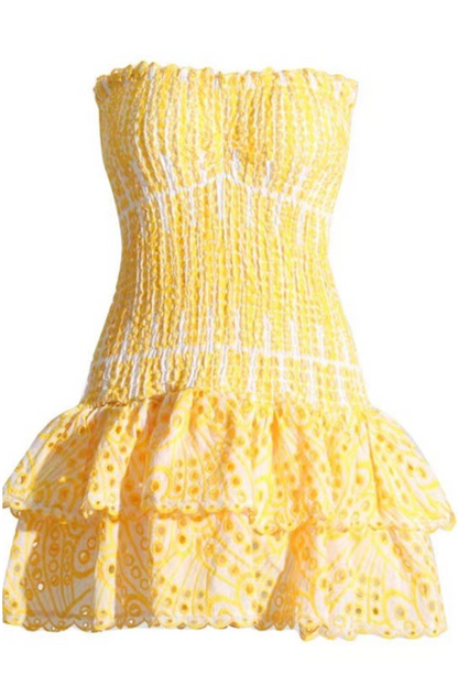 Liana | Ruffle Mini Dress