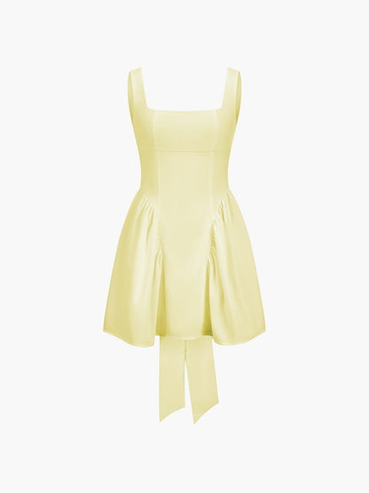 Sancia | Open Back Mini Dress