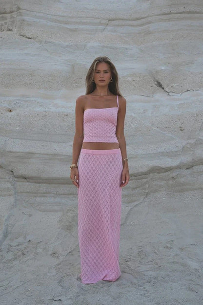 Marina | One-Strap Knit Set