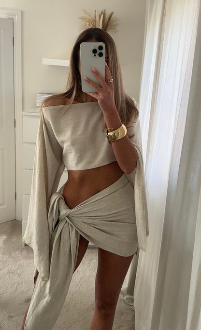 Brisa | Linen Sarong Set