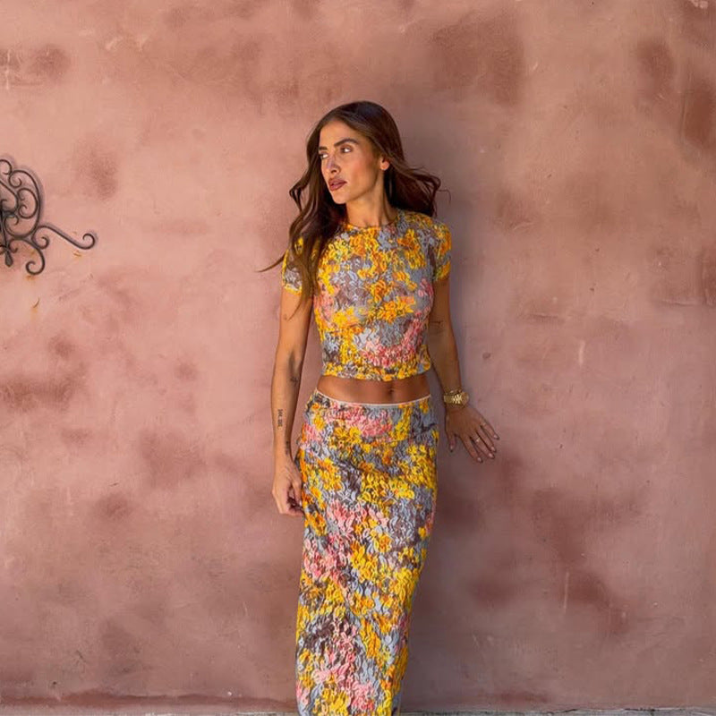 Vienna | Floral Two-Piece Set