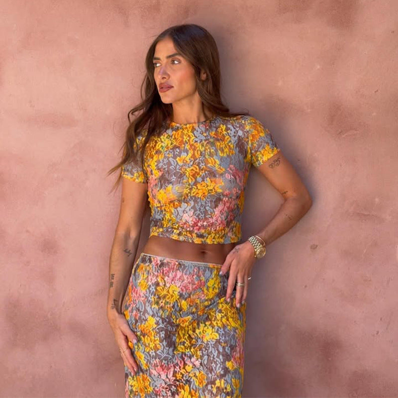 Vienna | Floral Two-Piece Set