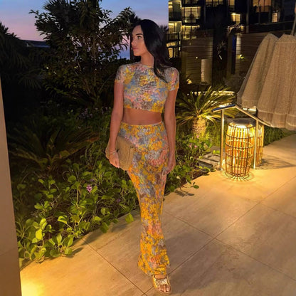 Vienna | Floral Two-Piece Set