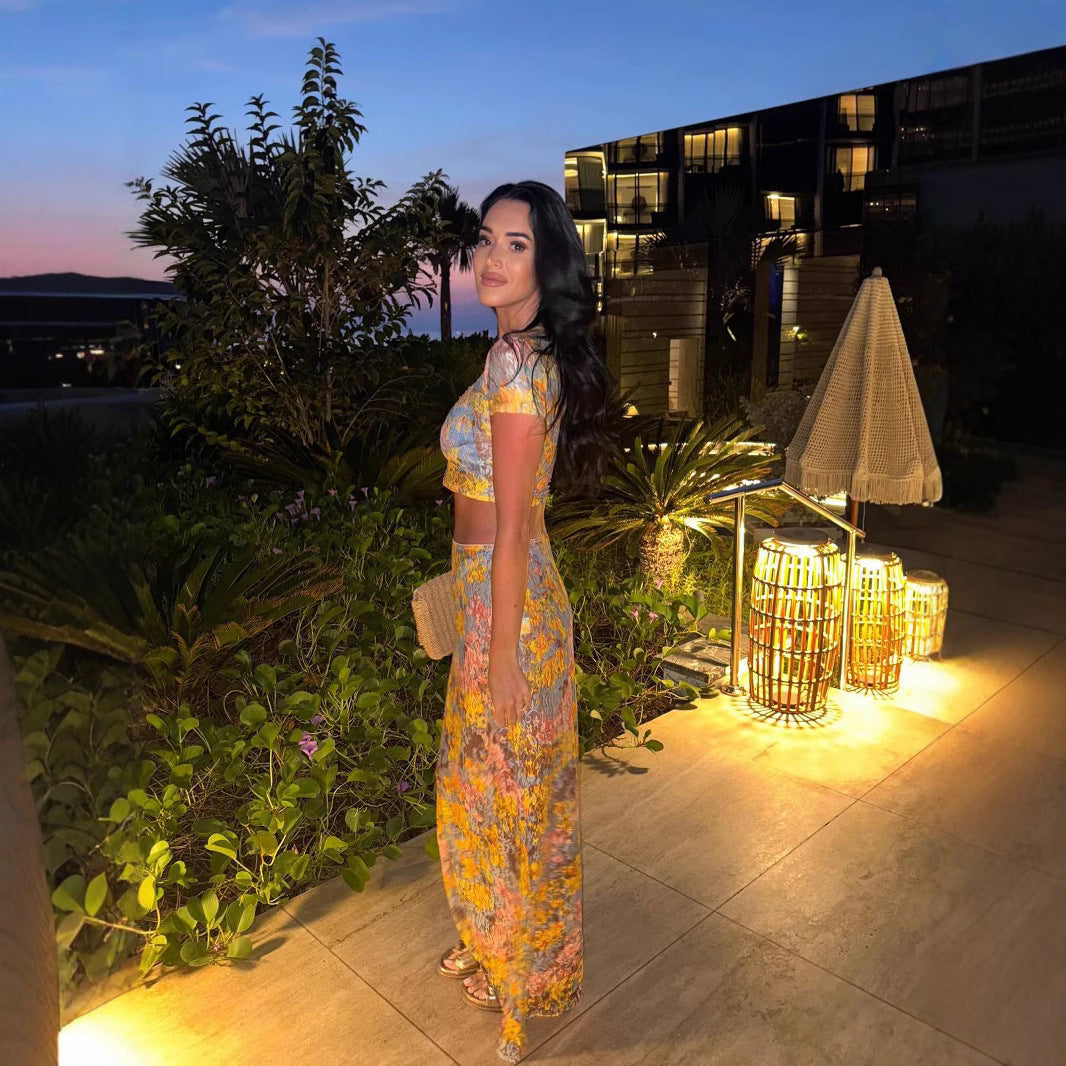 Vienna | Floral Two-Piece Set