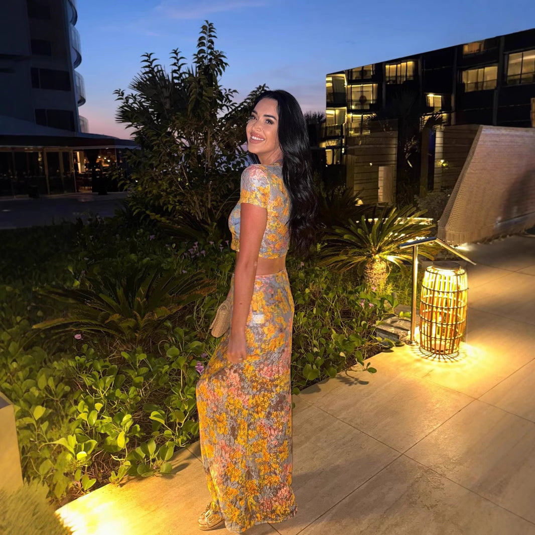 Vienna | Floral Two-Piece Set