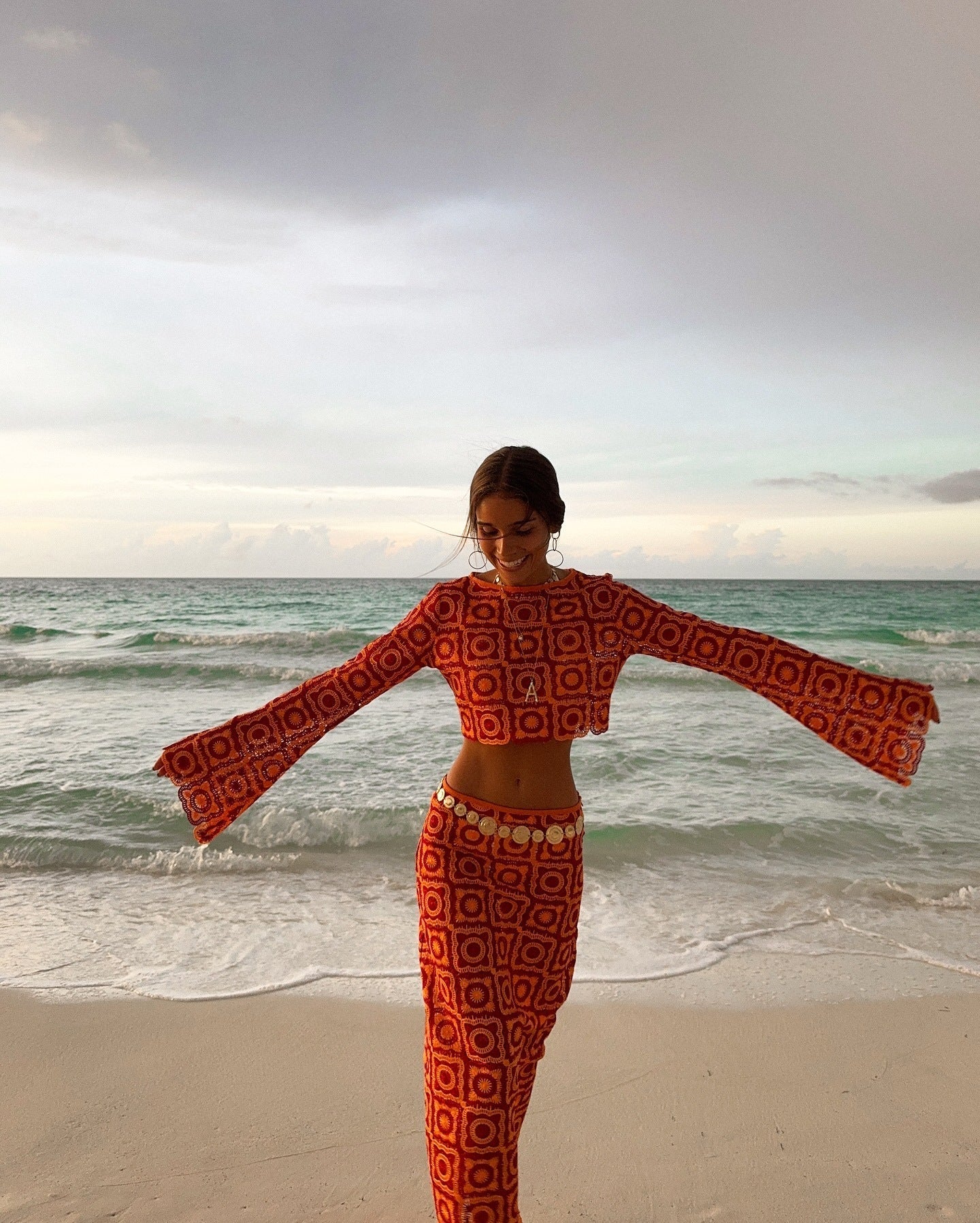 Celia | Wrap Long Sleeve Set