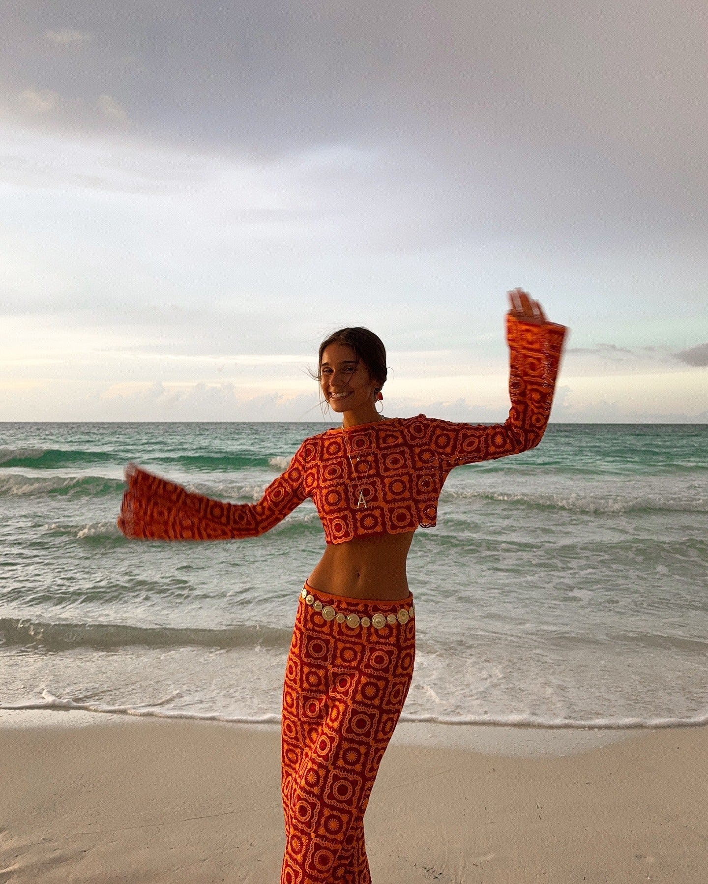 Celia | Wrap Long Sleeve Set