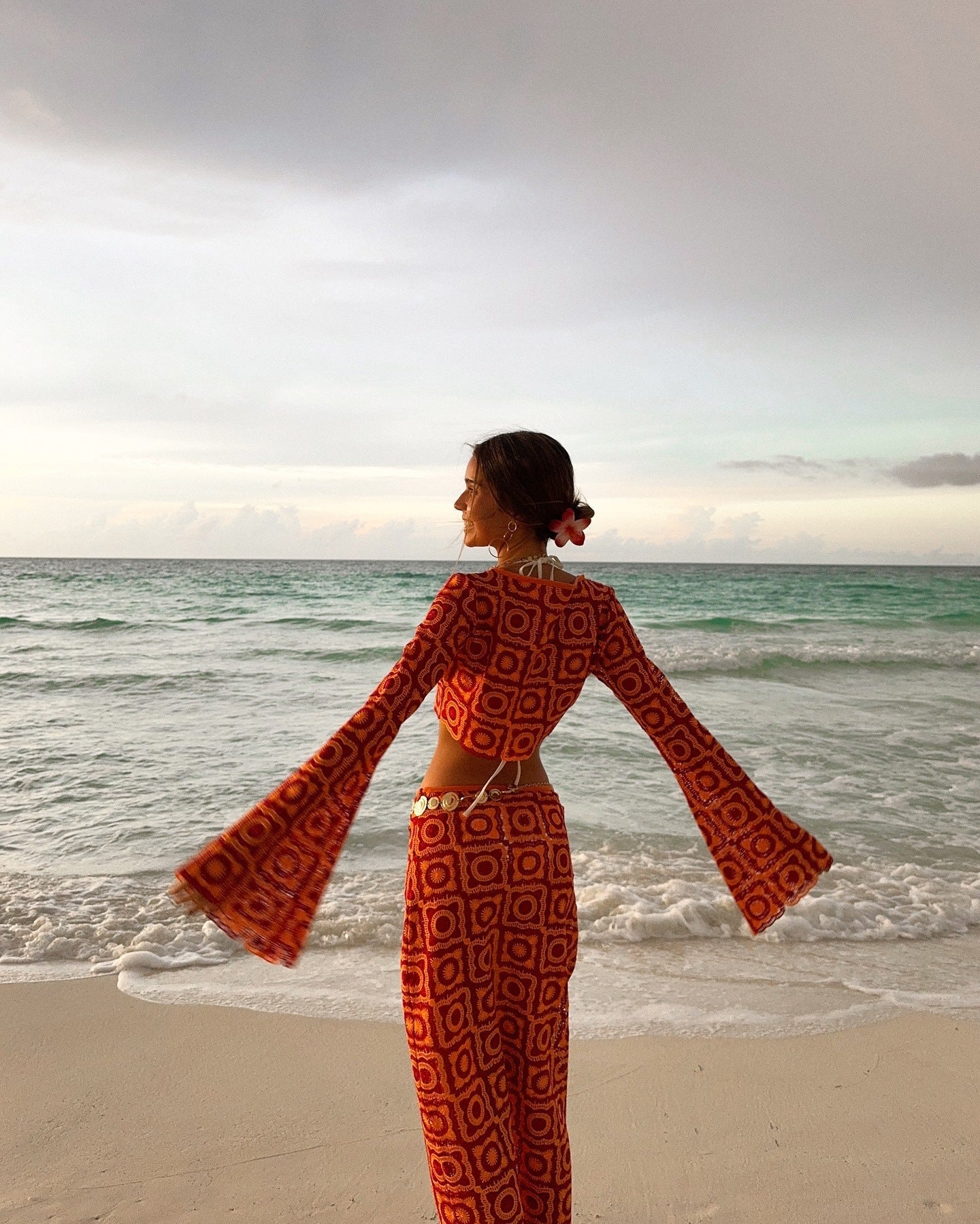 Celia | Wrap Long Sleeve Set