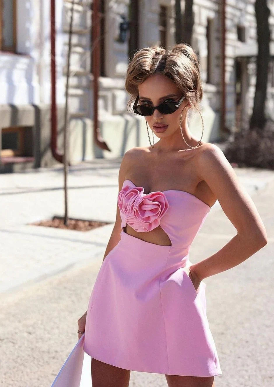 Amira | Floral Mini Dress