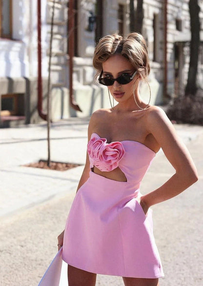 Amira | Floral Mini Dress