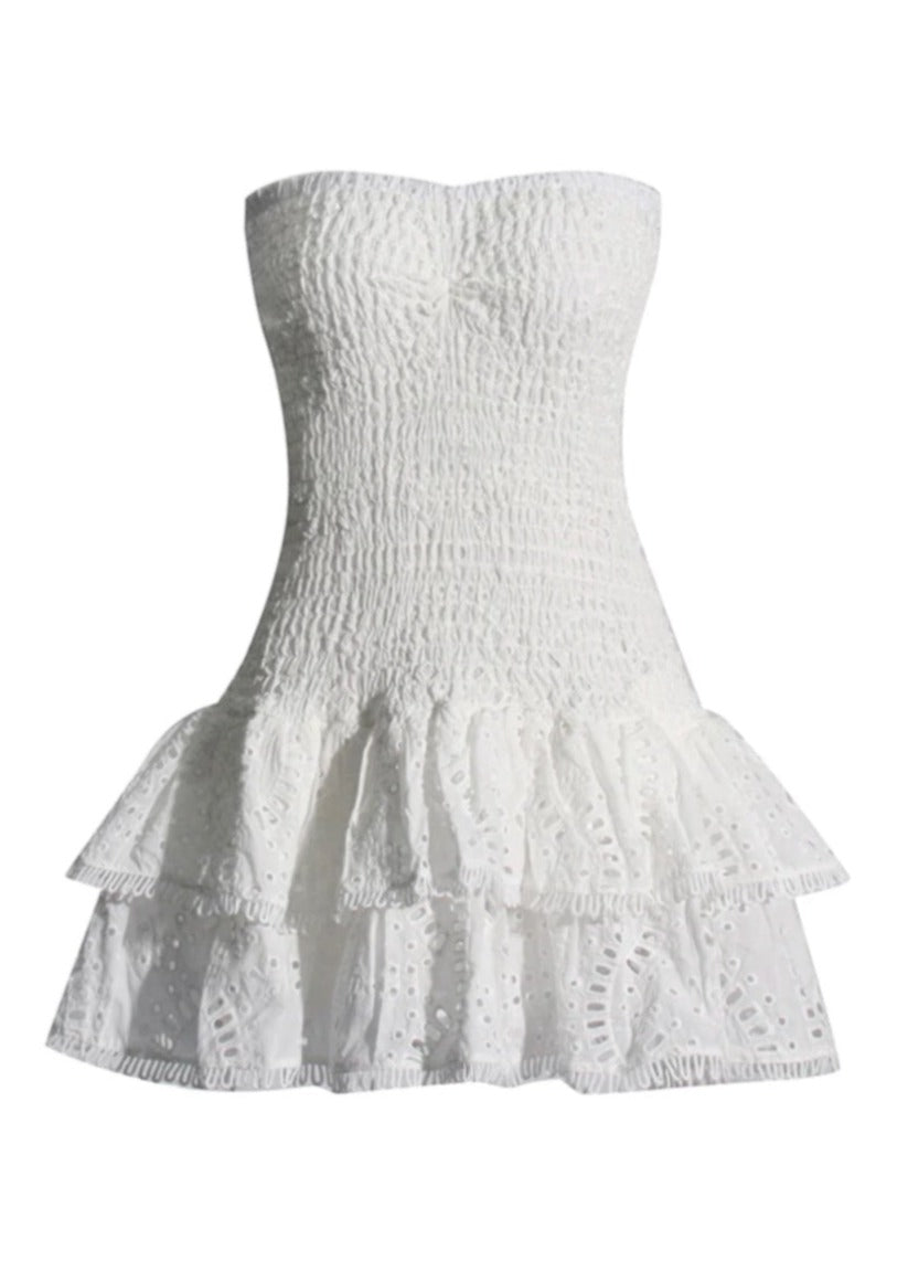 Paris | Strapless Mini Dress