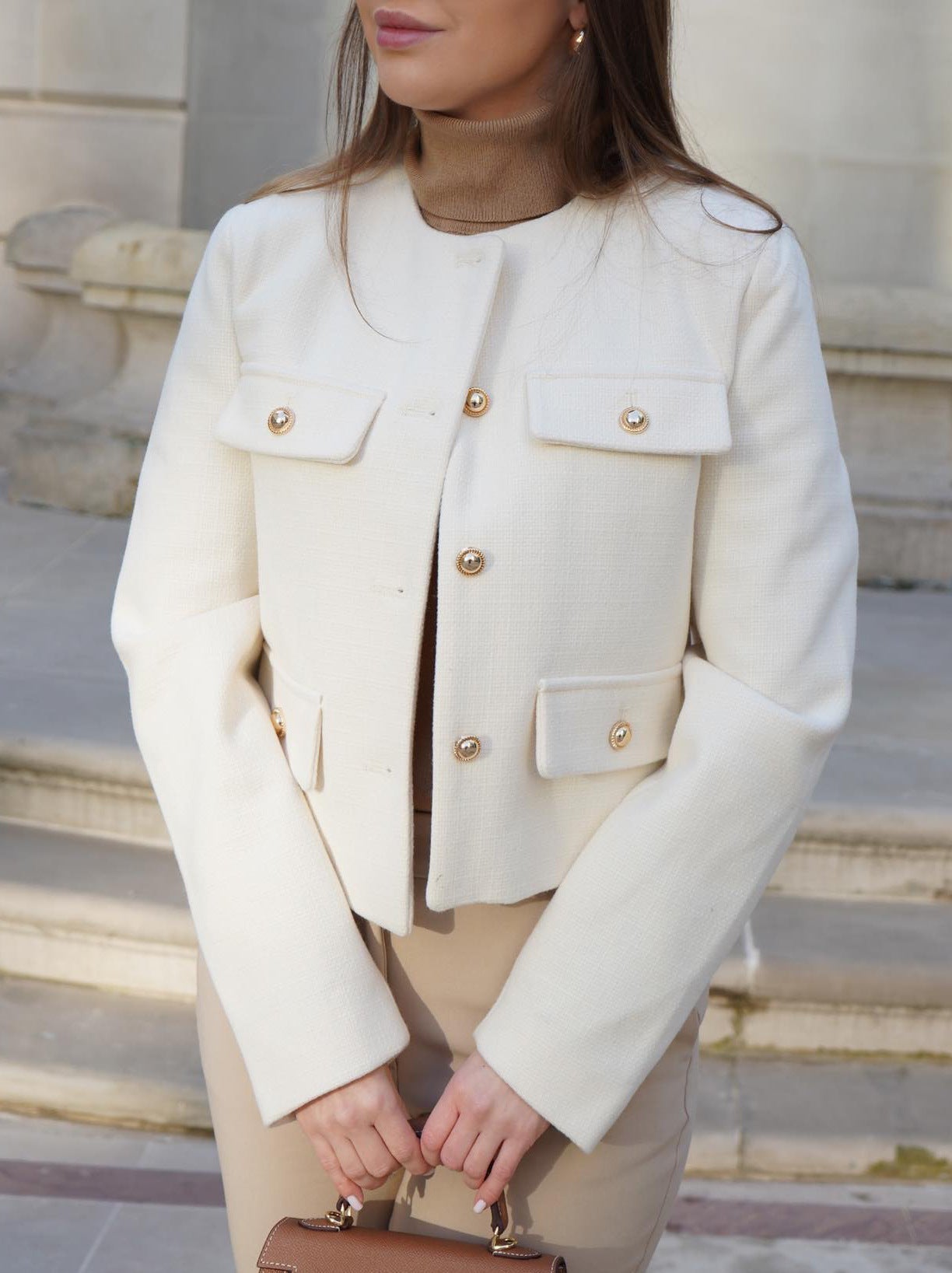 Alina | Vintage Cropped Jacket