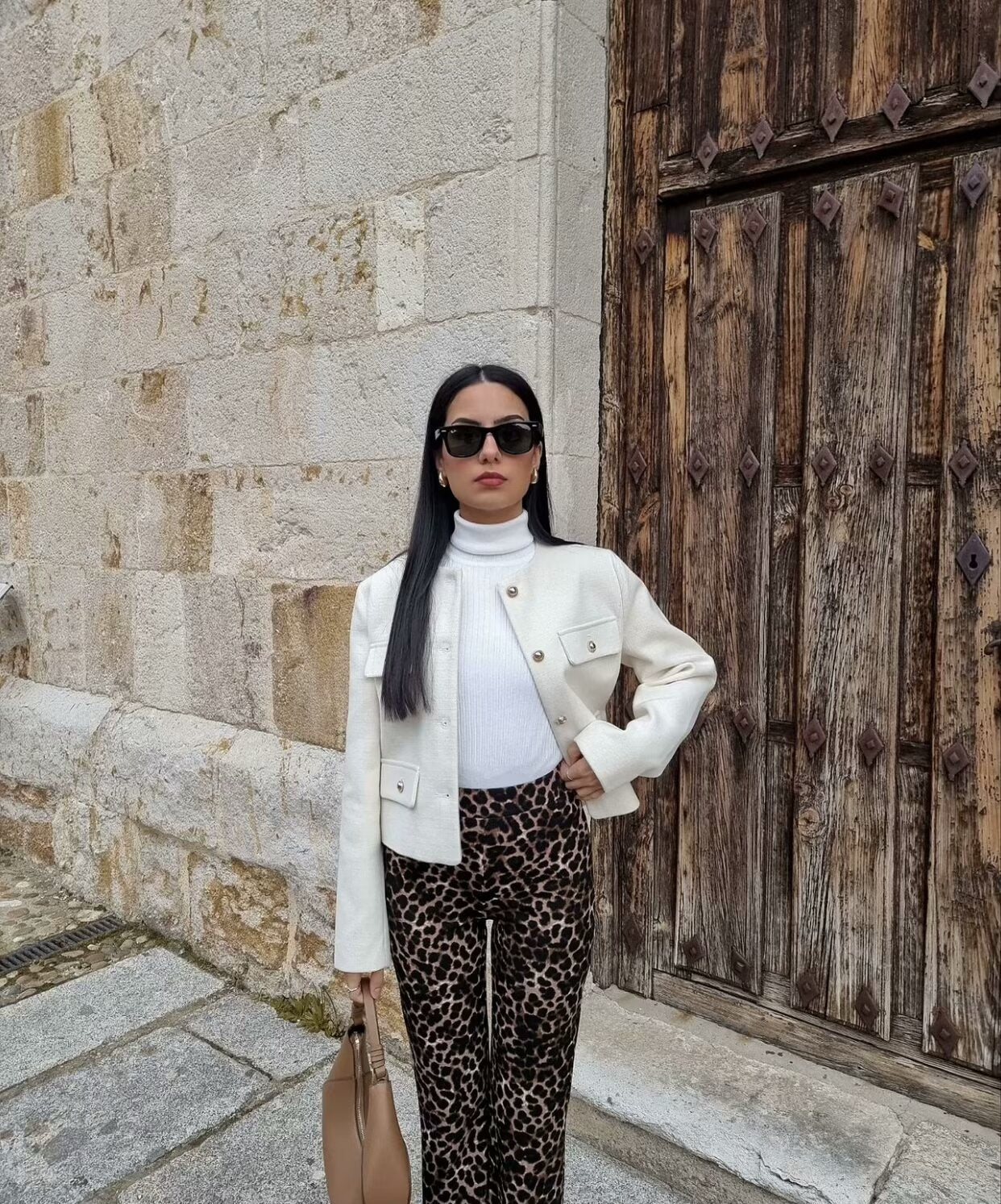 Alina | Vintage Cropped Jacket