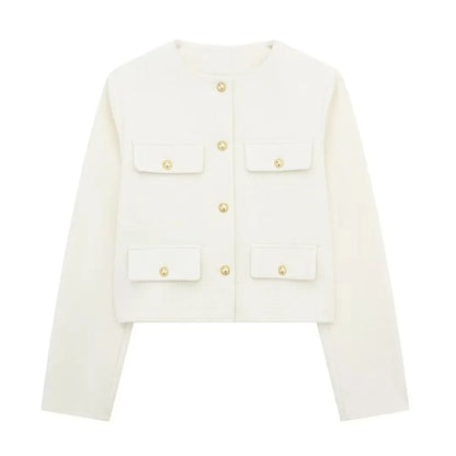 Alina | Vintage Cropped Jacket