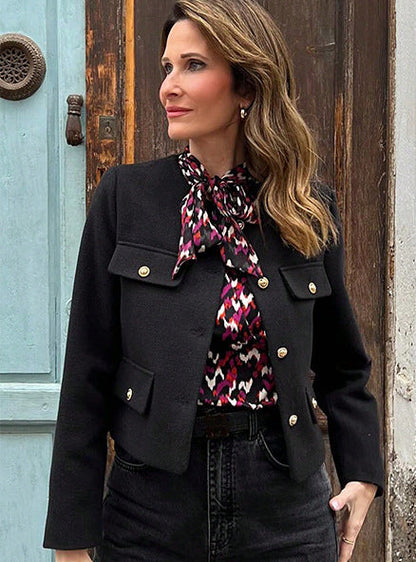 Alina | Vintage Cropped Jacket