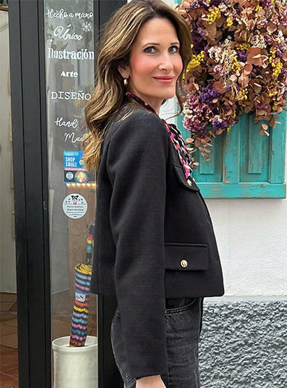 Alina | Vintage Cropped Jacket