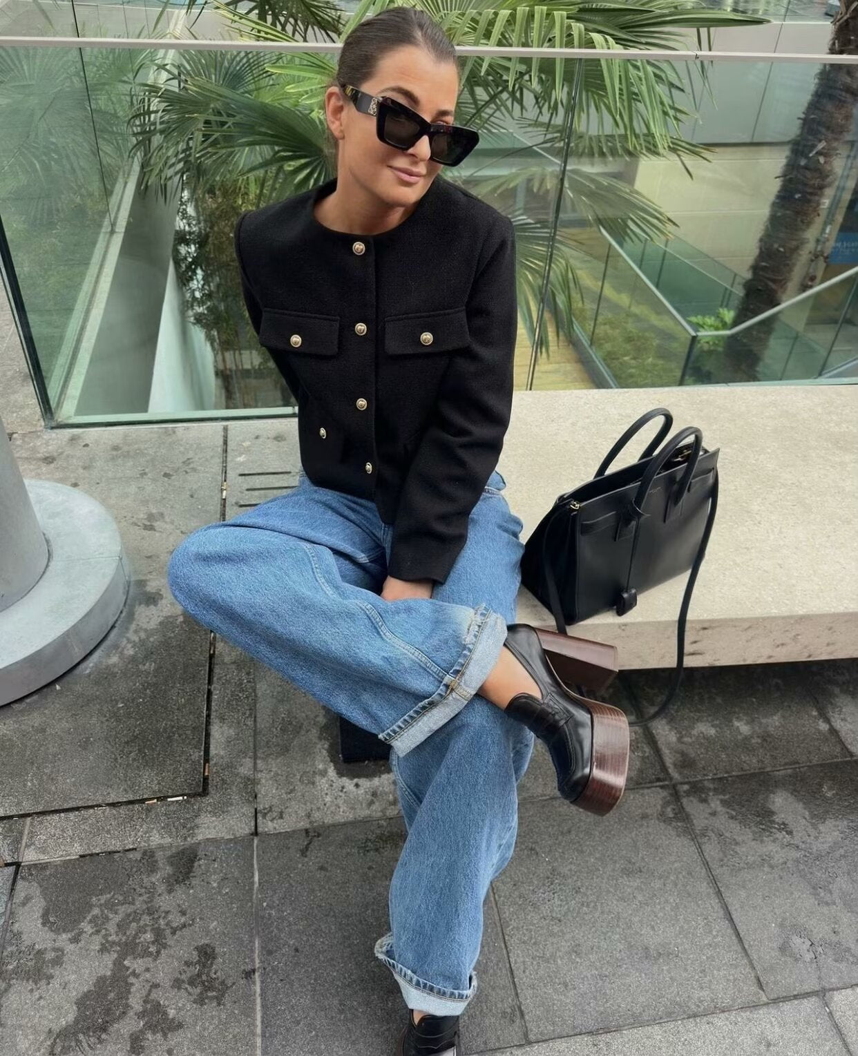 Alina | Vintage Cropped Jacket