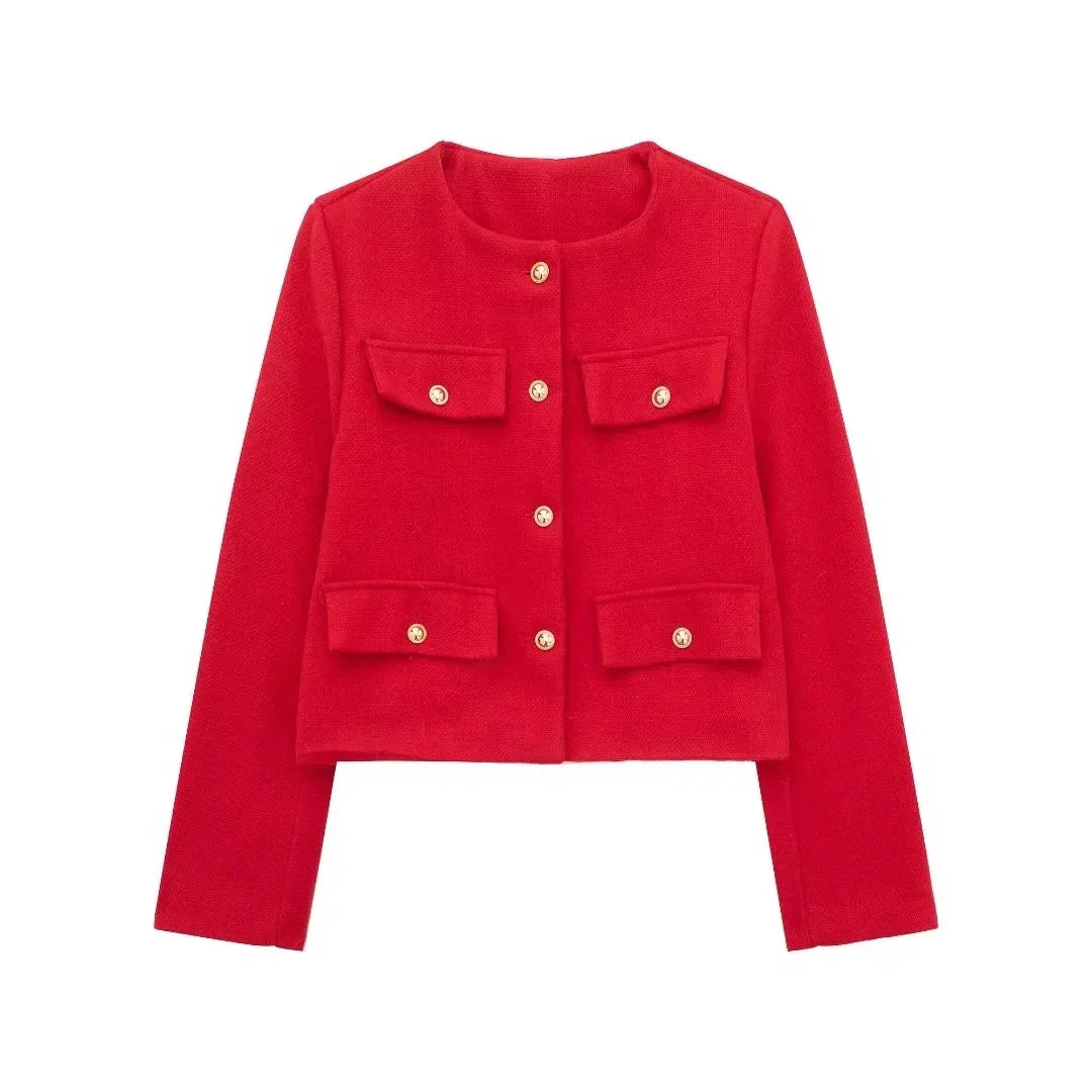 Alina | Vintage Cropped Jacket