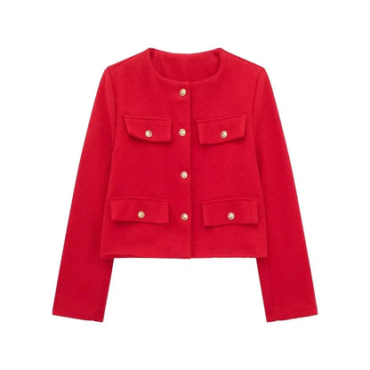 Alina | Vintage Cropped Jacket