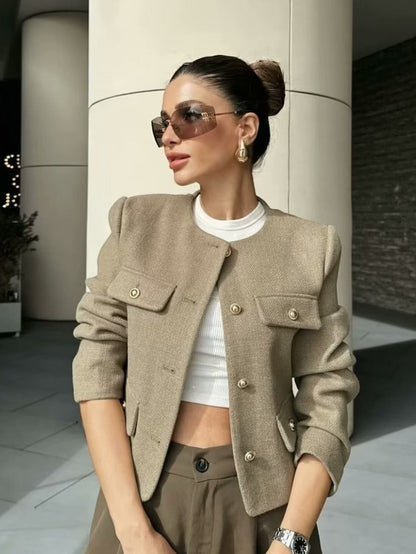 Alina | Vintage Cropped Jacket